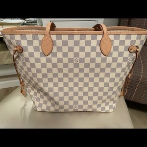 Louis Vuitton Neverfull MM Damier Azur
